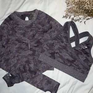 OG GYMSHARK CAMO CROP